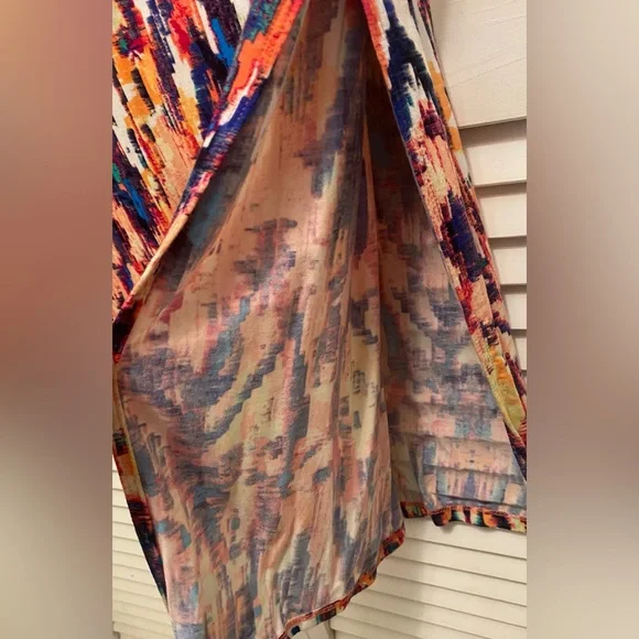 Ladies Multicolor a.n.a Maxi Skirt Size Large NWT - Picture 3 of 3